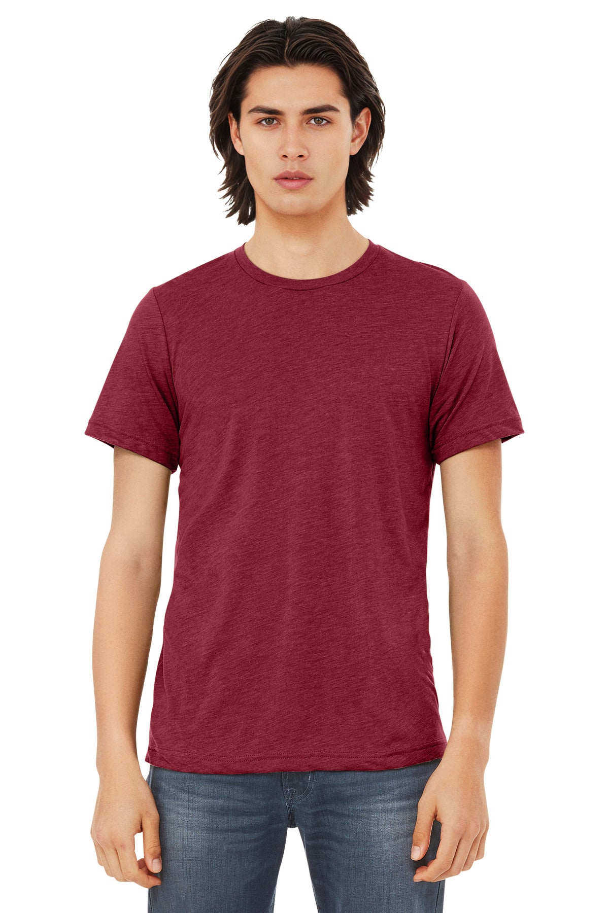 BELLA+CANVAS  Unisex Triblend Short Sleeve Tee. BC3413