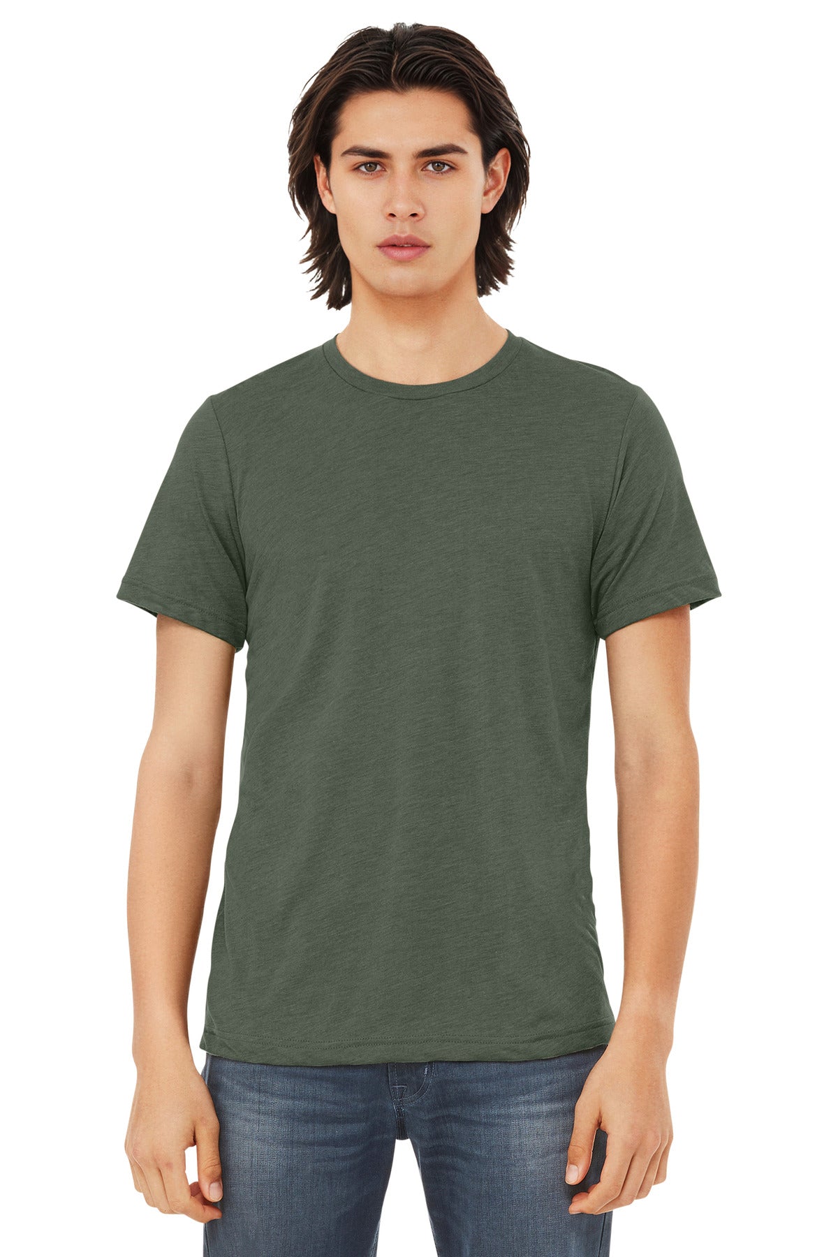 BELLA+CANVAS  Unisex Triblend Short Sleeve Tee. BC3413