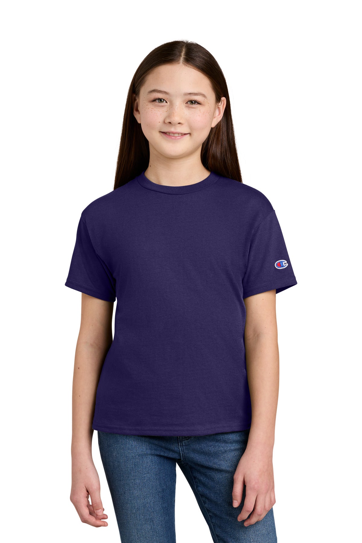 Champion Youth Jersey Short Sleeve Tee CH1081