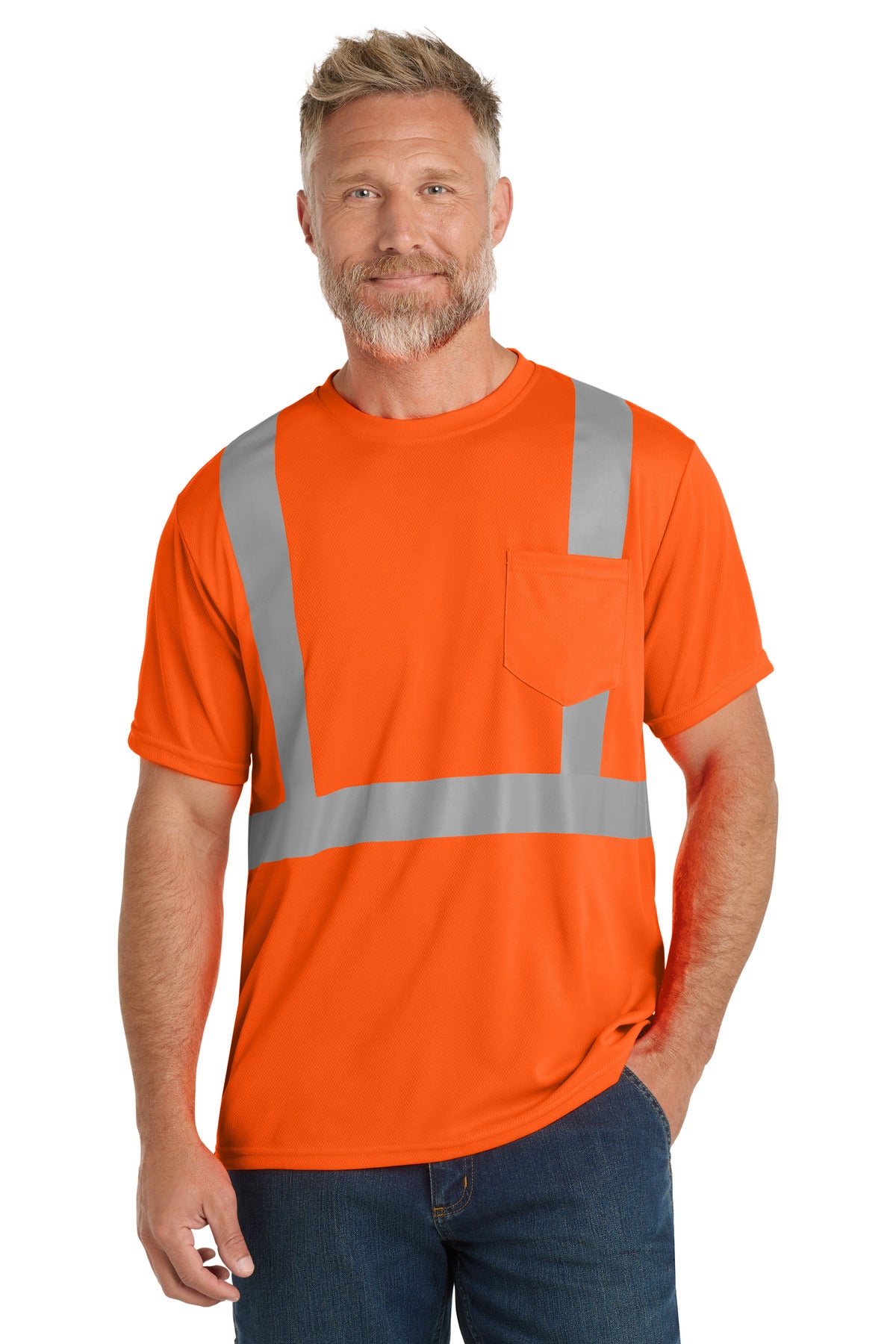 CornerStone  ANSI 107 Class 2 Mesh Tee. CS200