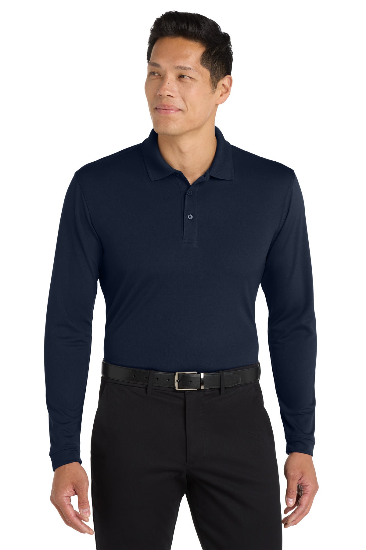 Port Authority  Dry Zone  UV Micro-Mesh Long Sleeve Polo K110LS