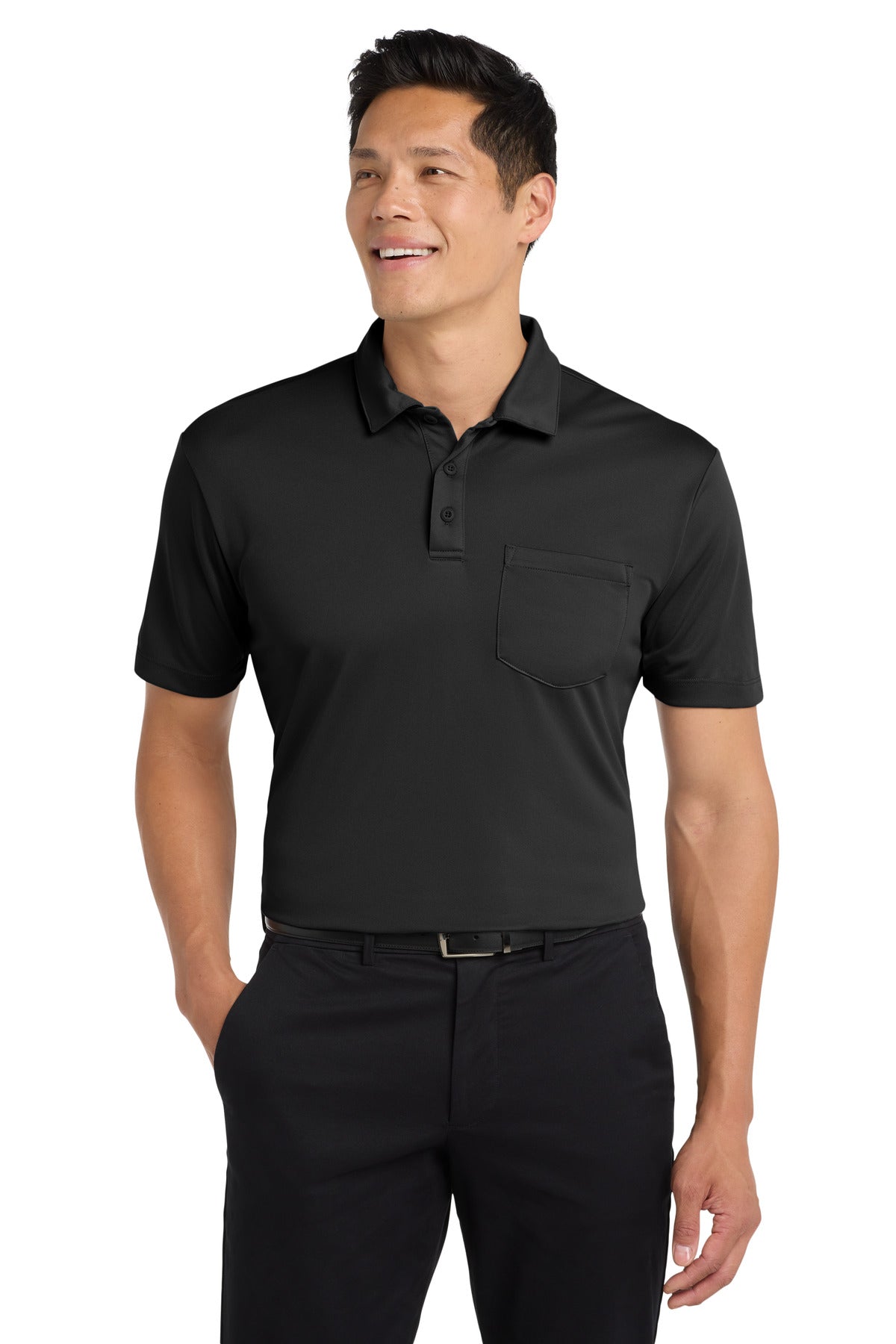 Port Authority Silk Touch‚ Performance Pocket Polo. K540P