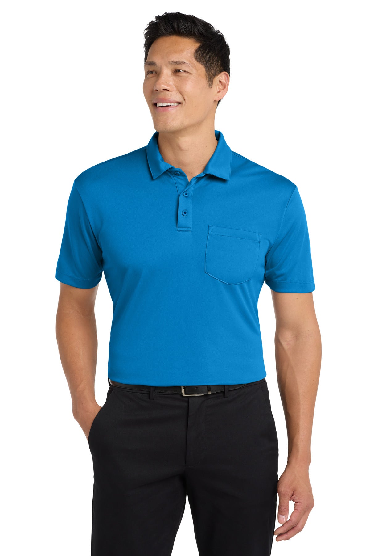 Port Authority Silk Touch‚ Performance Pocket Polo. K540P