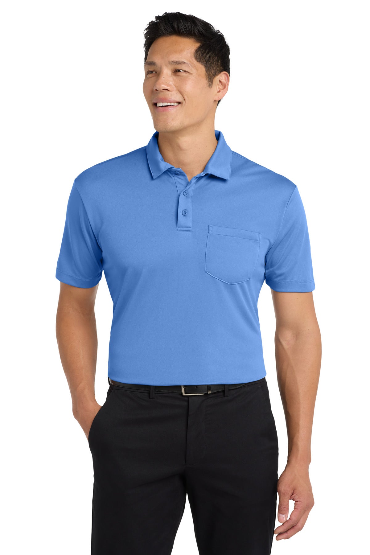 Port Authority Silk Touch‚ Performance Pocket Polo. K540P