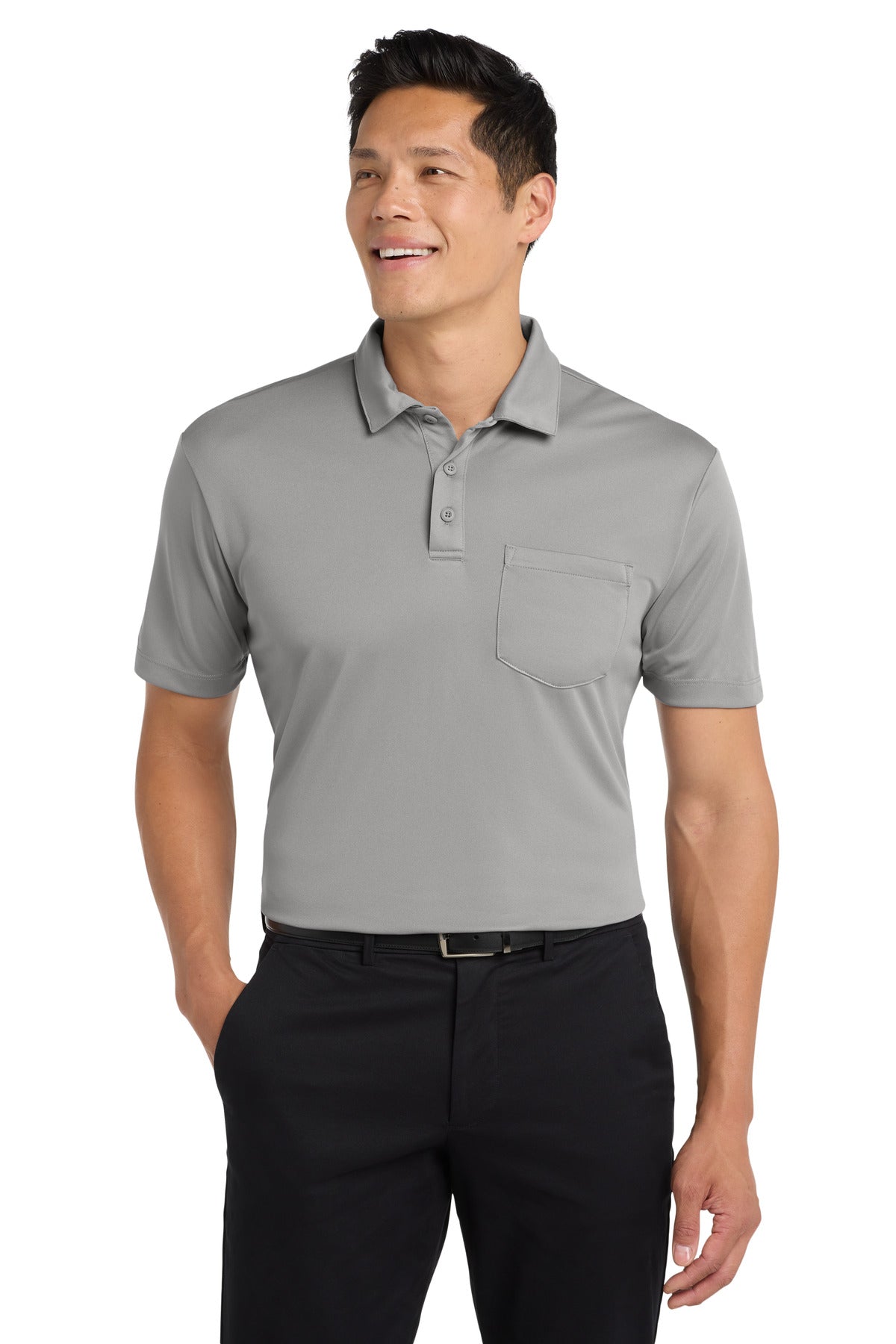 Port Authority Silk Touch‚ Performance Pocket Polo. K540P