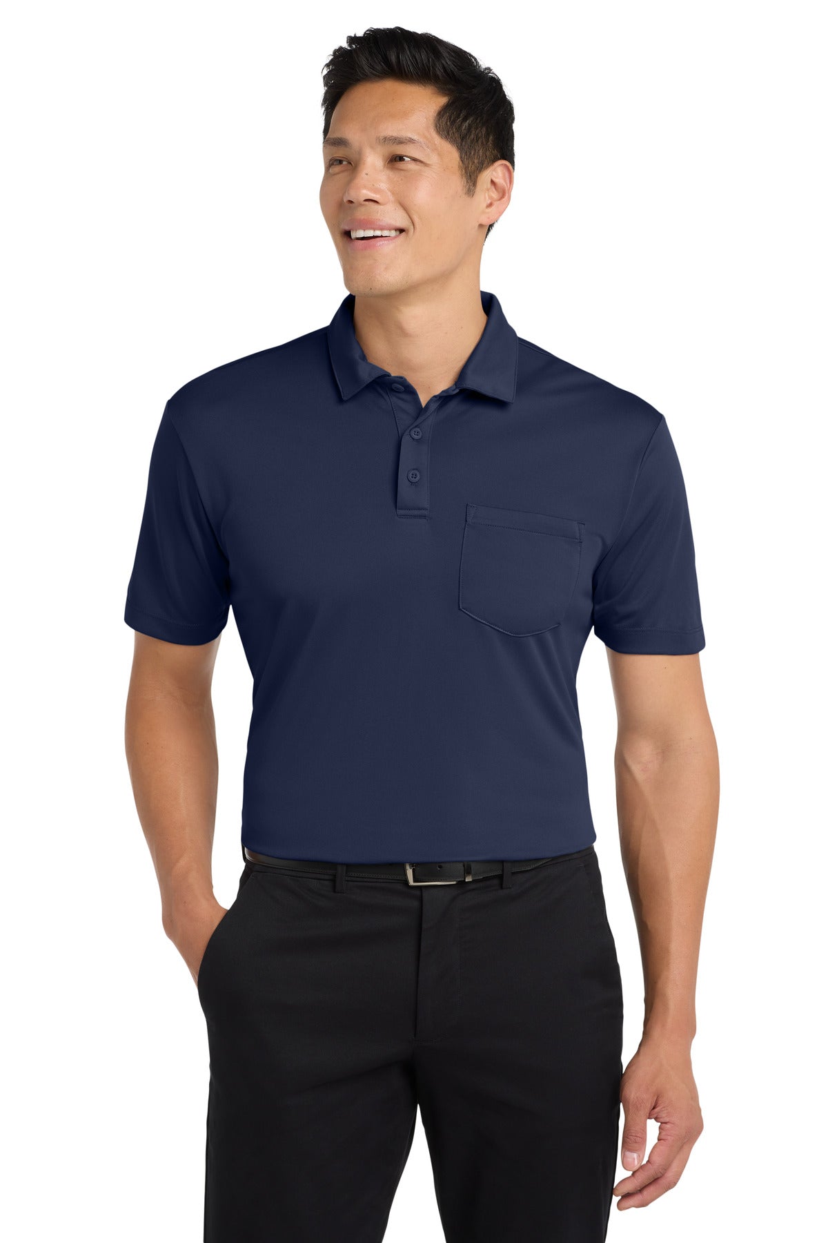 Port Authority Silk Touch‚ Performance Pocket Polo. K540P