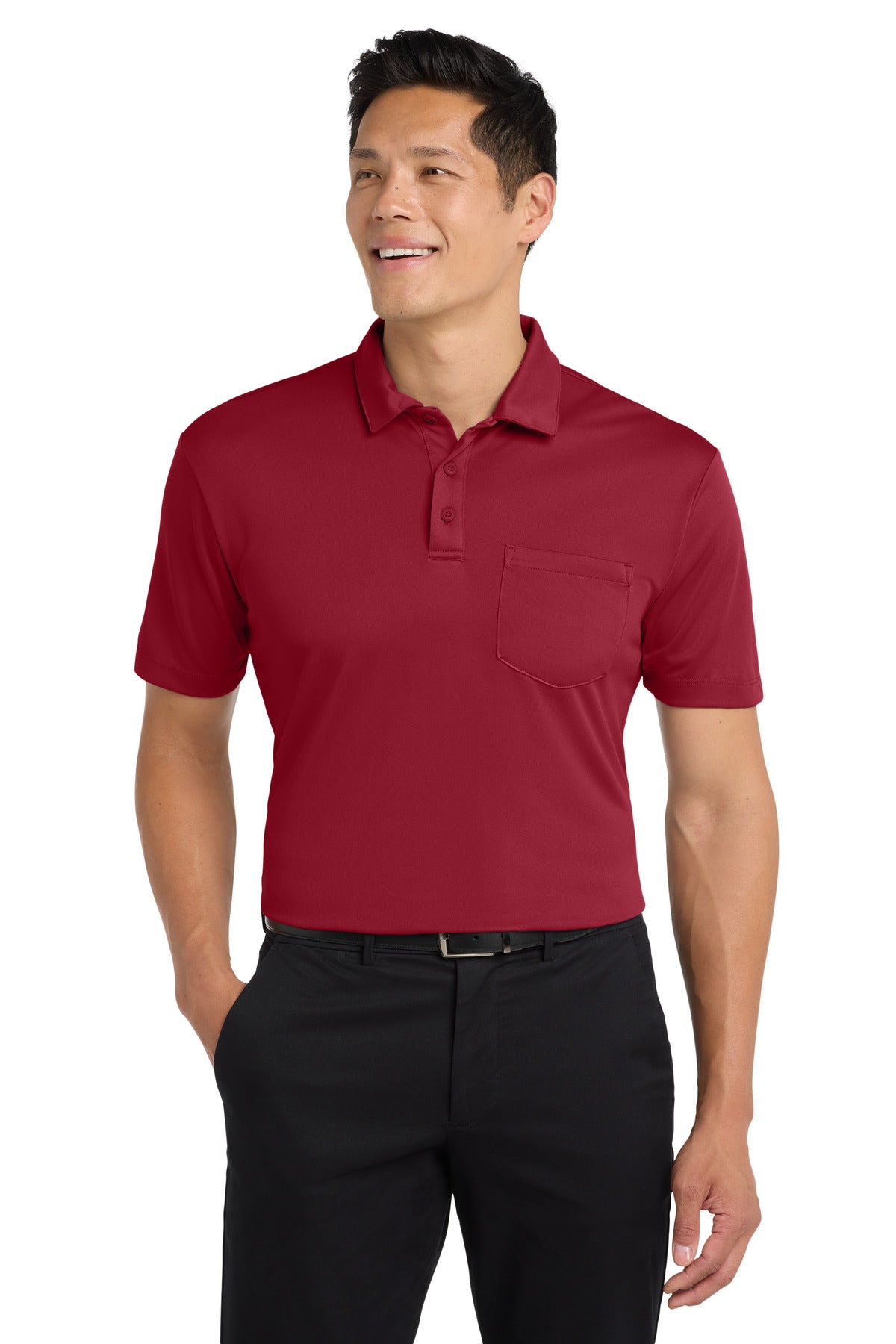 Port Authority Silk Touch‚ Performance Pocket Polo. K540P