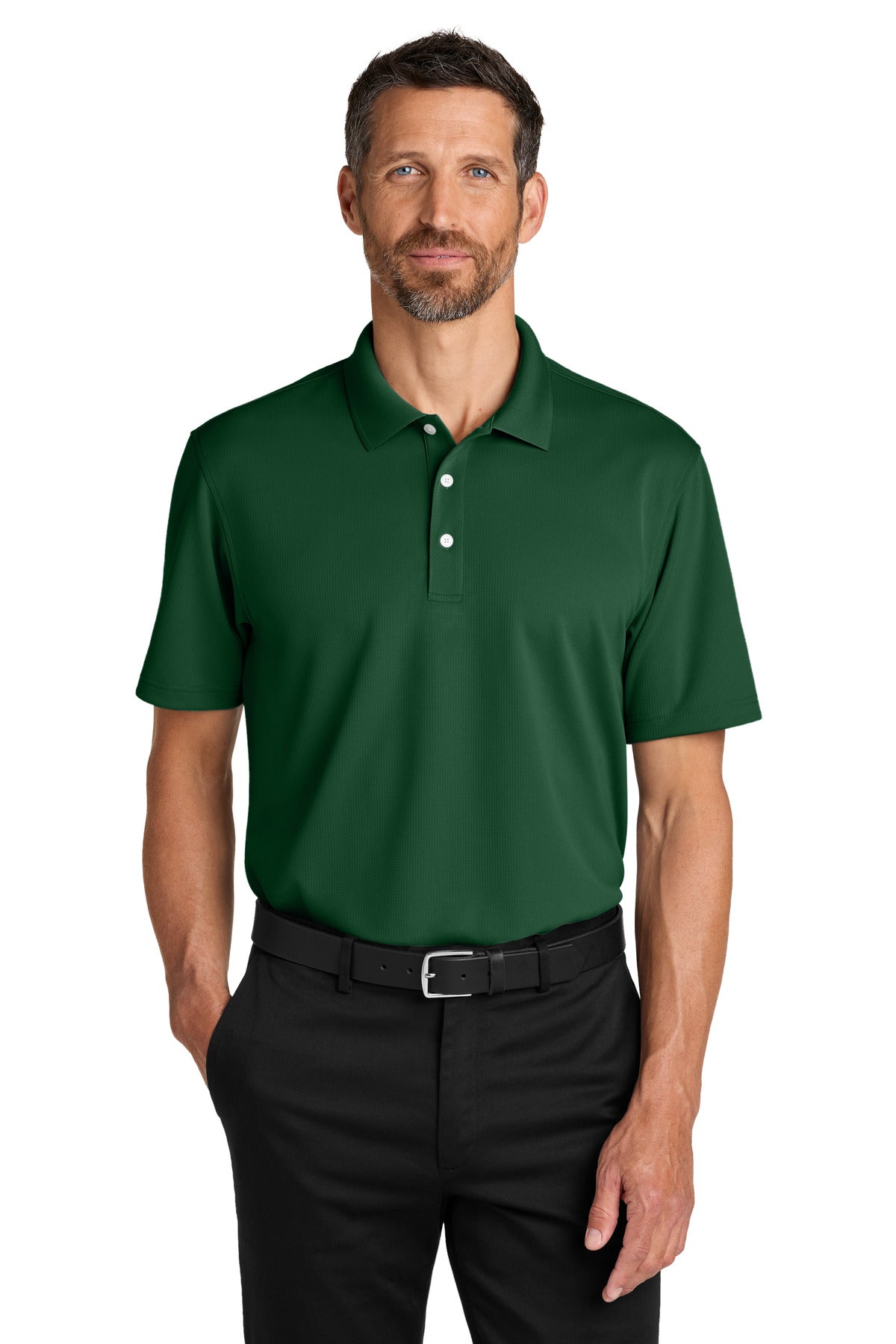 Port Authority Dry Zone Stain-Release Grid Polo K845
