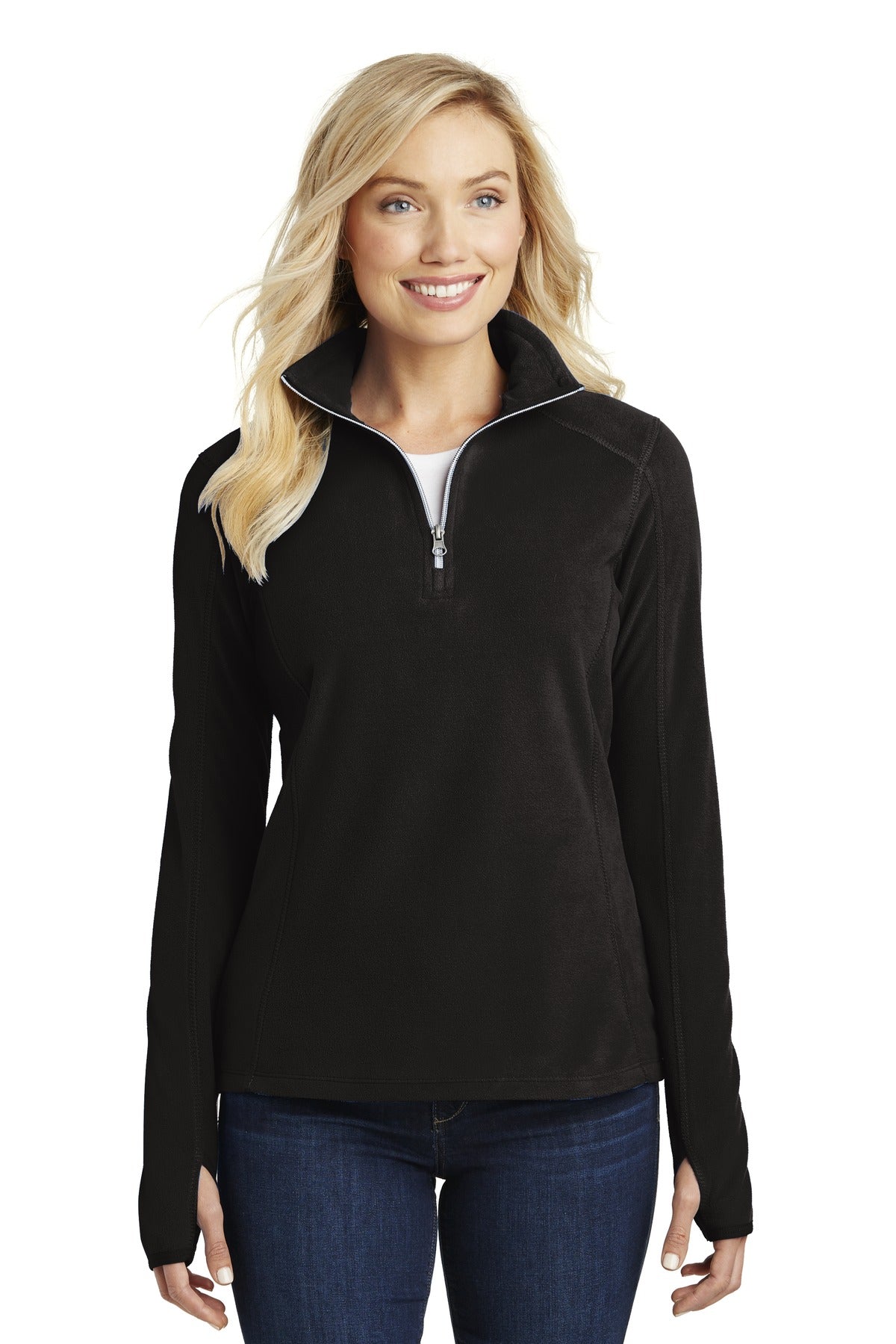 Port Authority Women's Microfleece 1/2-Zip Pullover. L224
