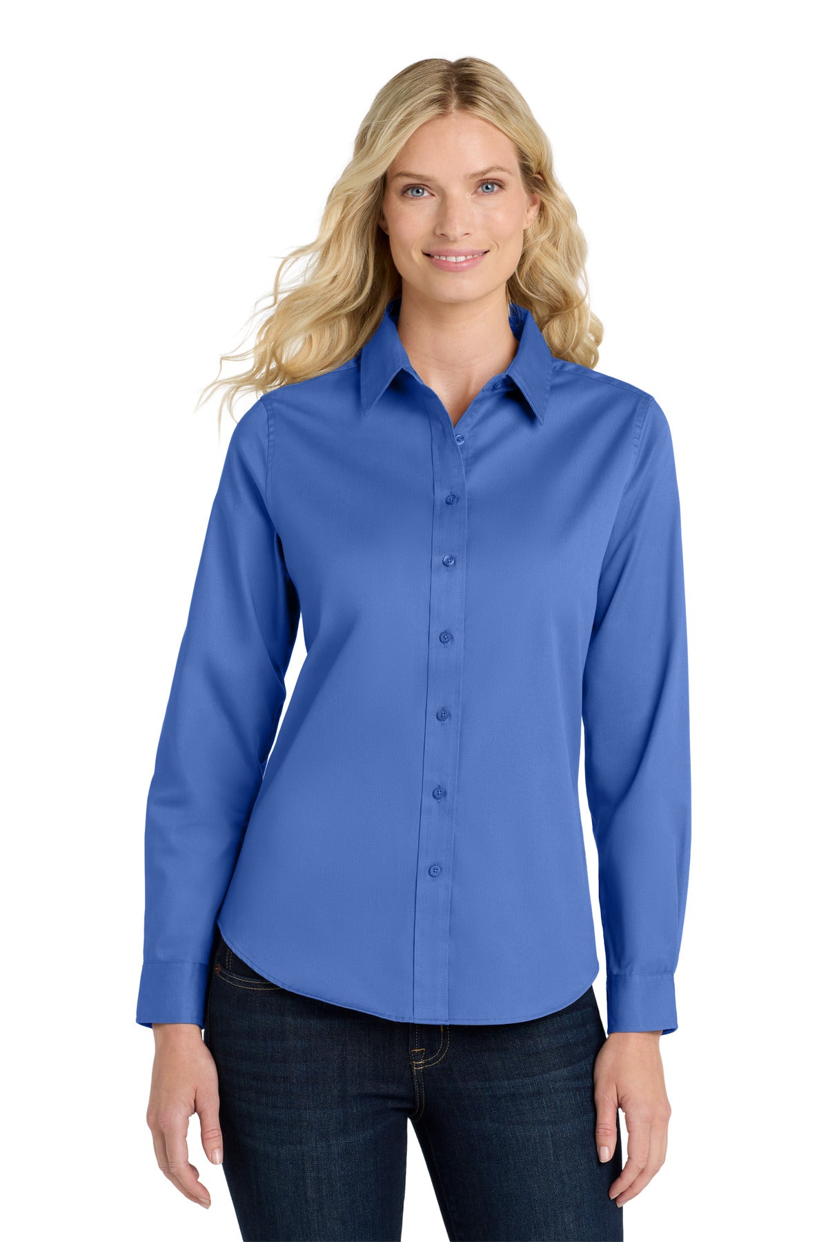 Port Authority Women's Long Sleeve Easy Care Shirt. L608