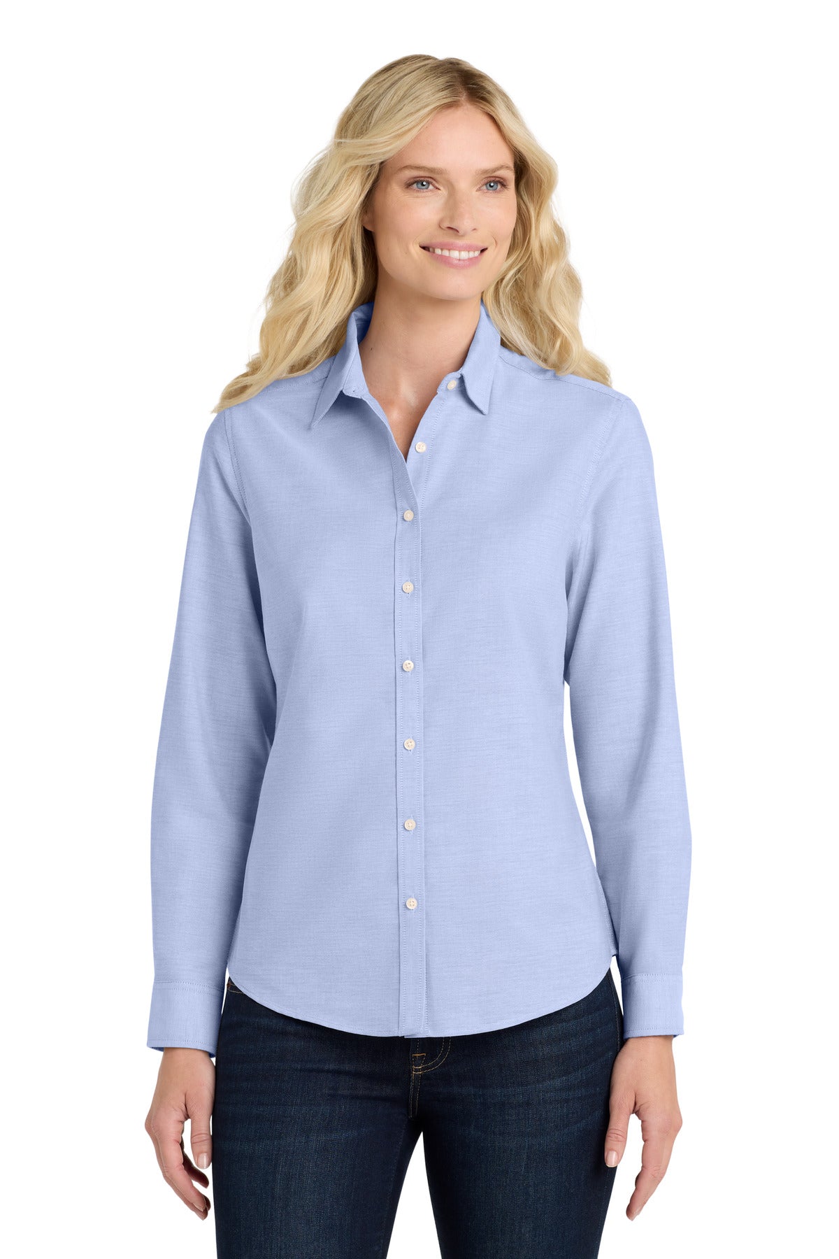 Port Authority Women's SuperPro‚ Oxford Shirt. L658