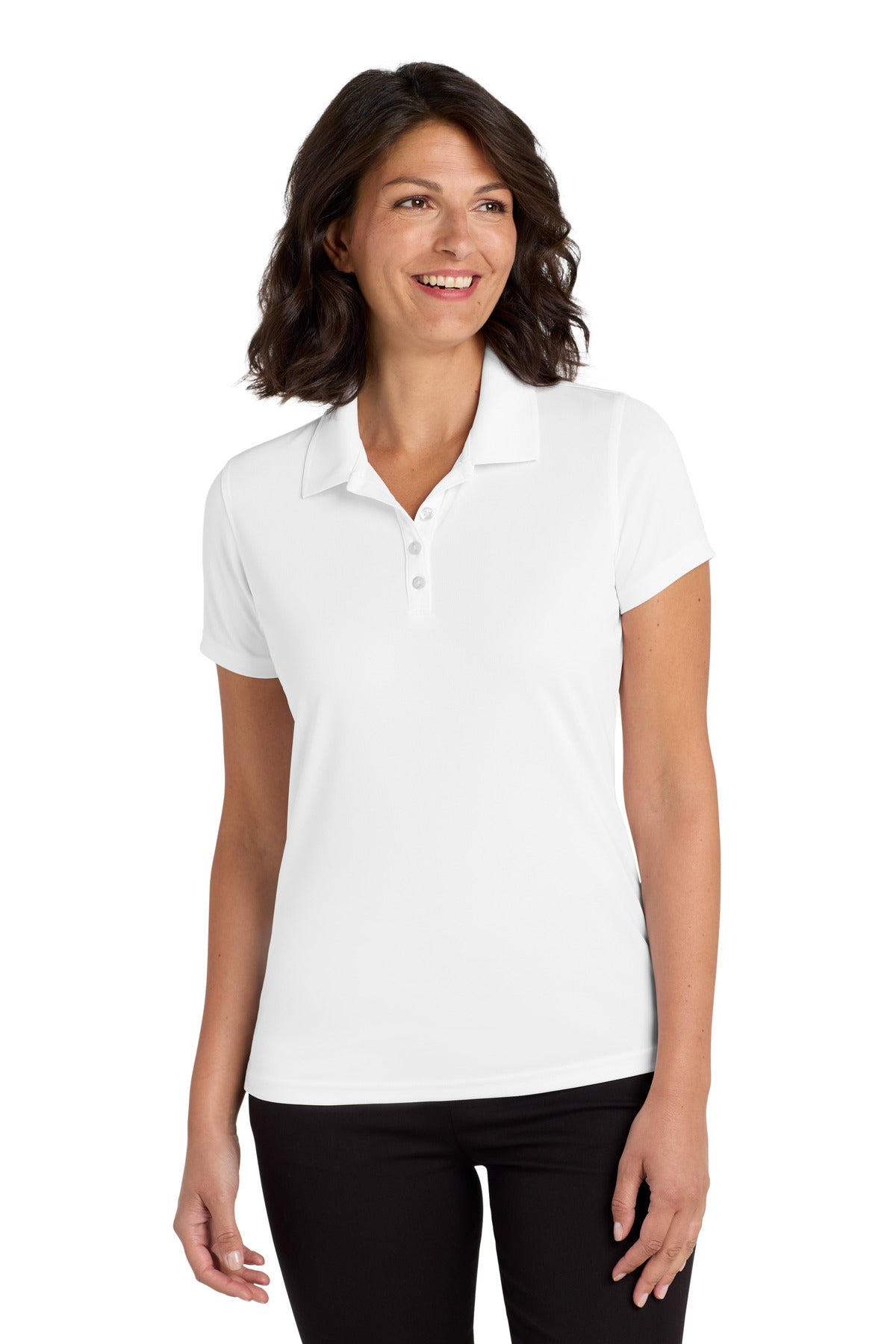 Port Authority Women's Dry Zone UV Micro-Mesh Polo. LK110