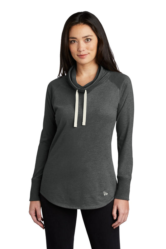 New Era  Women's Sueded Cotton Blend Cowl Tee LNEA123