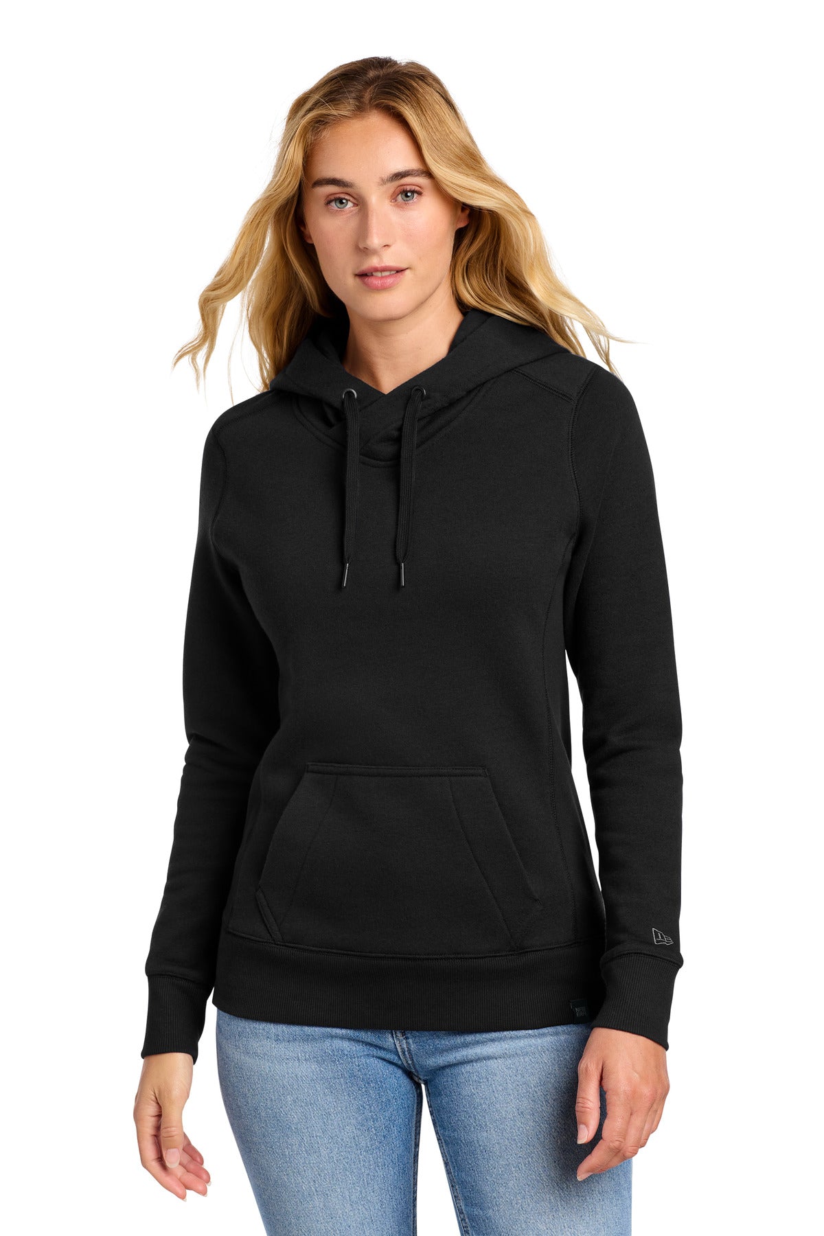 New Era  Women's French Terry Pullover Hoodie. LNEA500