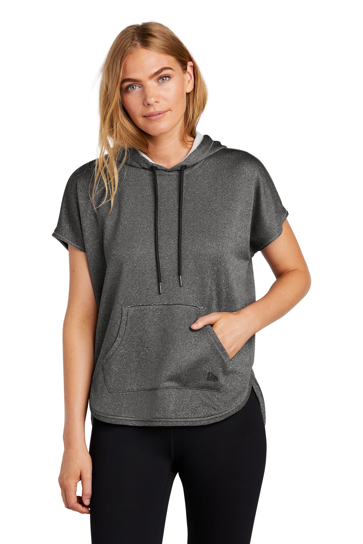 New Era  Women's Performance Terry Short Sleeve Hoodie LNEA533