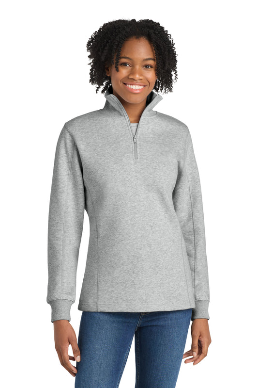 Sport-Tek Women's 1/4-Zip Sweatshirt. LST253