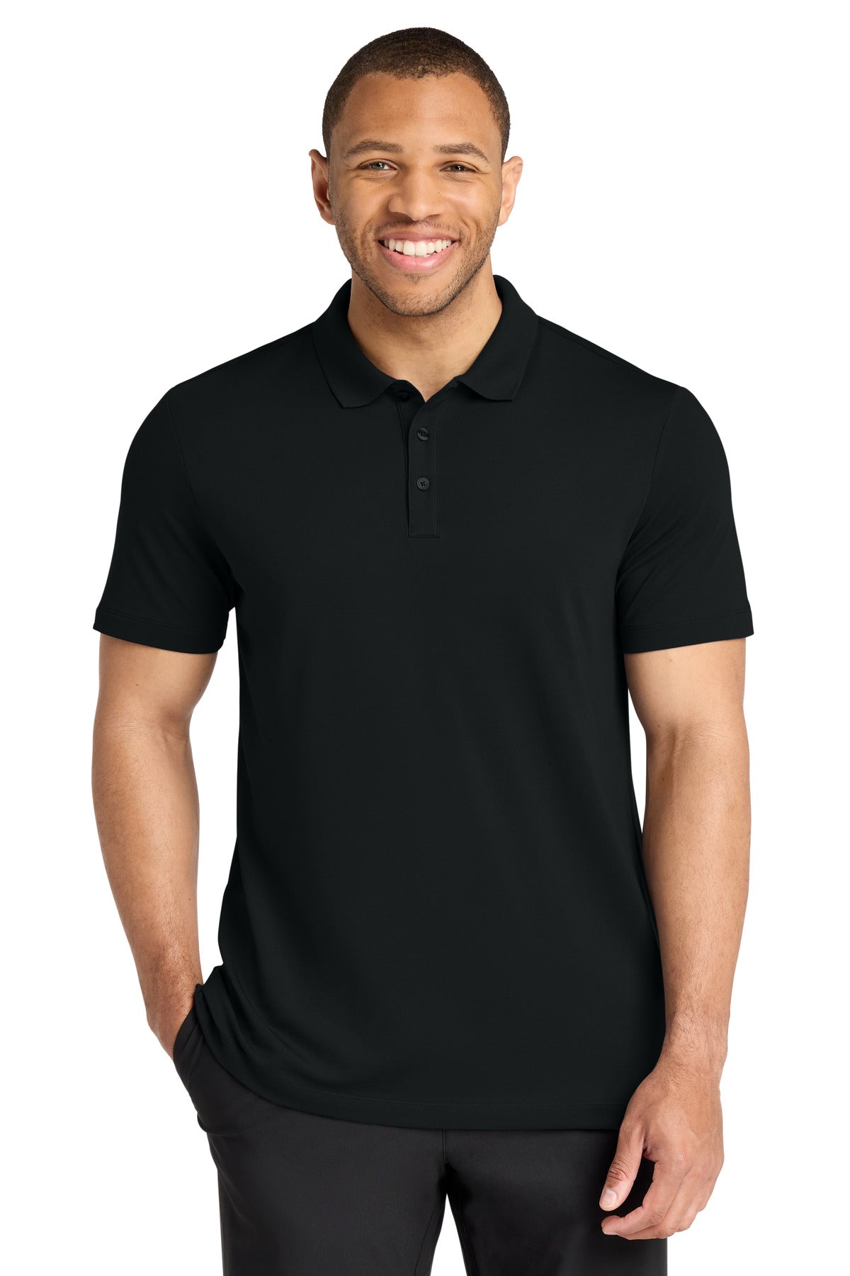 Mercer+Mettle Stretch Pique Polo MM1004