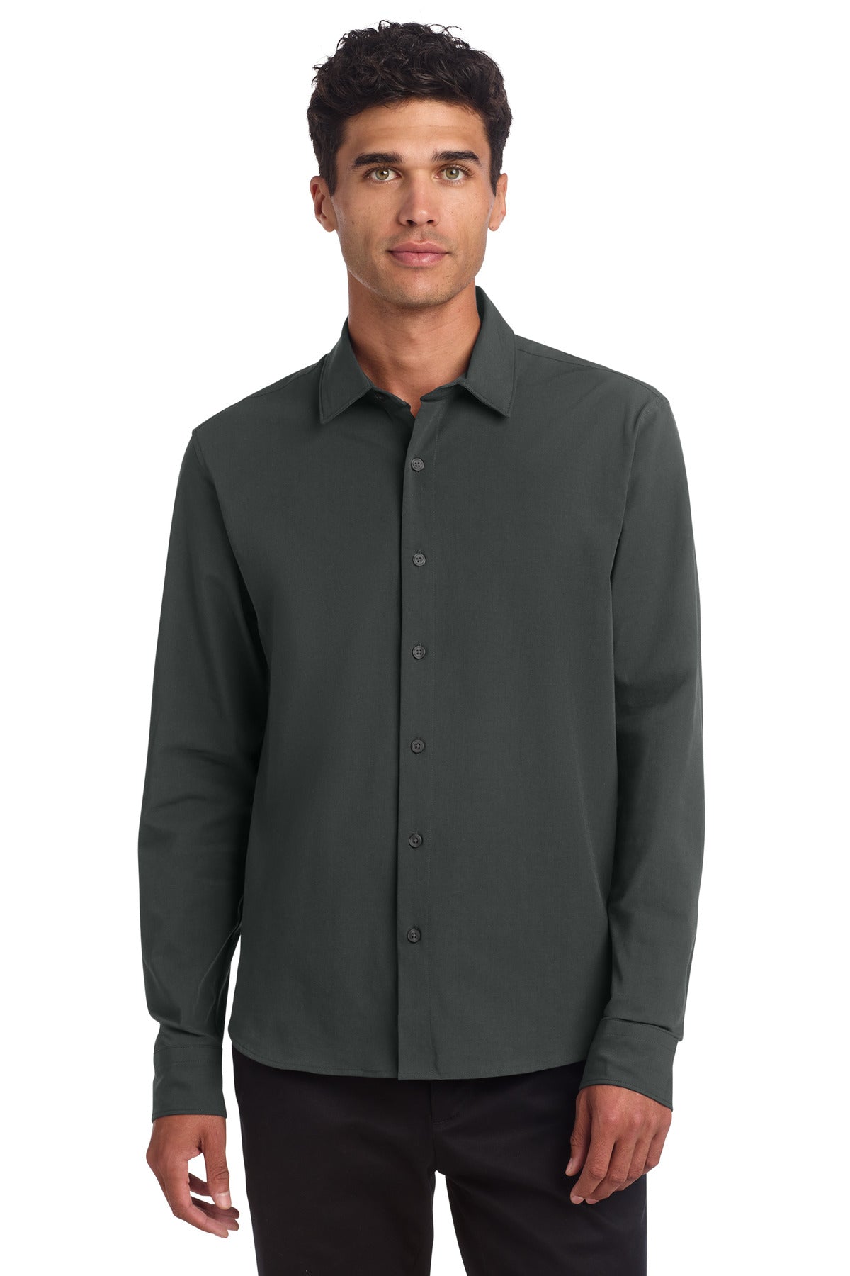 Mercer+Mettle Long Sleeve Stretch Woven Shirt MM2000