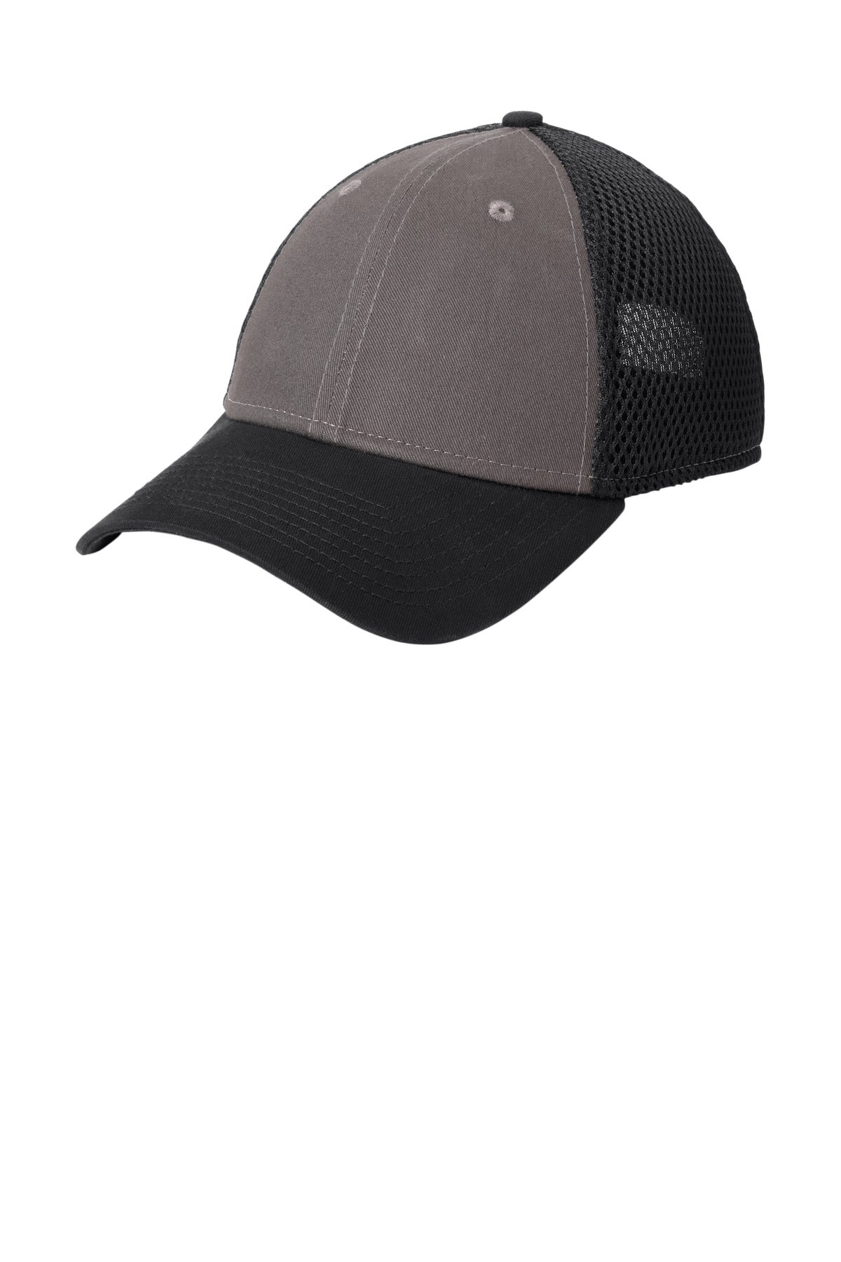 New Era Snapback Contrast Front Mesh Cap. NE204