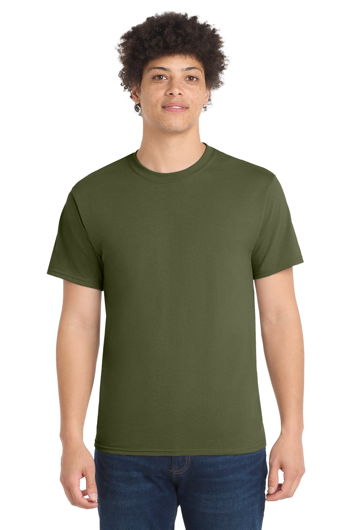 Port & Co Core Blend Tee. PC55