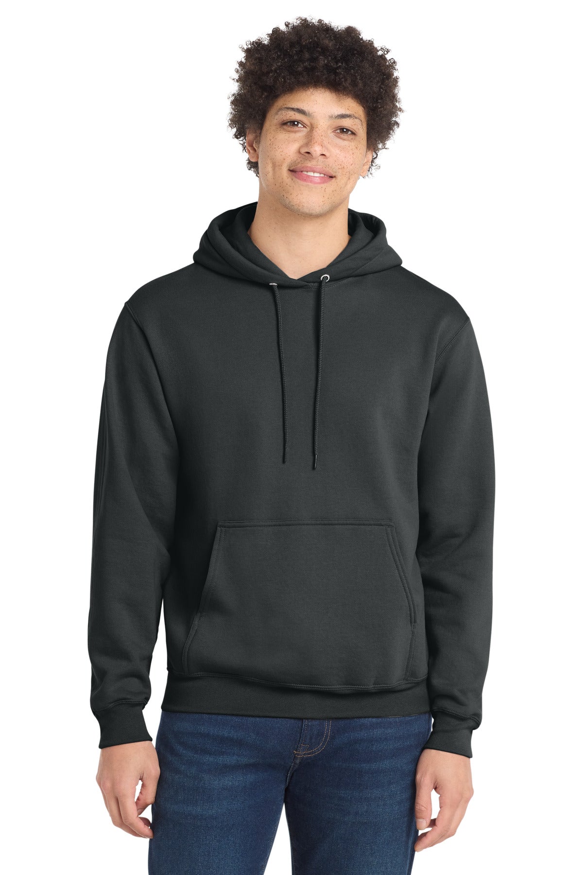 Port & Co Core Fleece Pullover Hooded Sweatshirt. PC78H