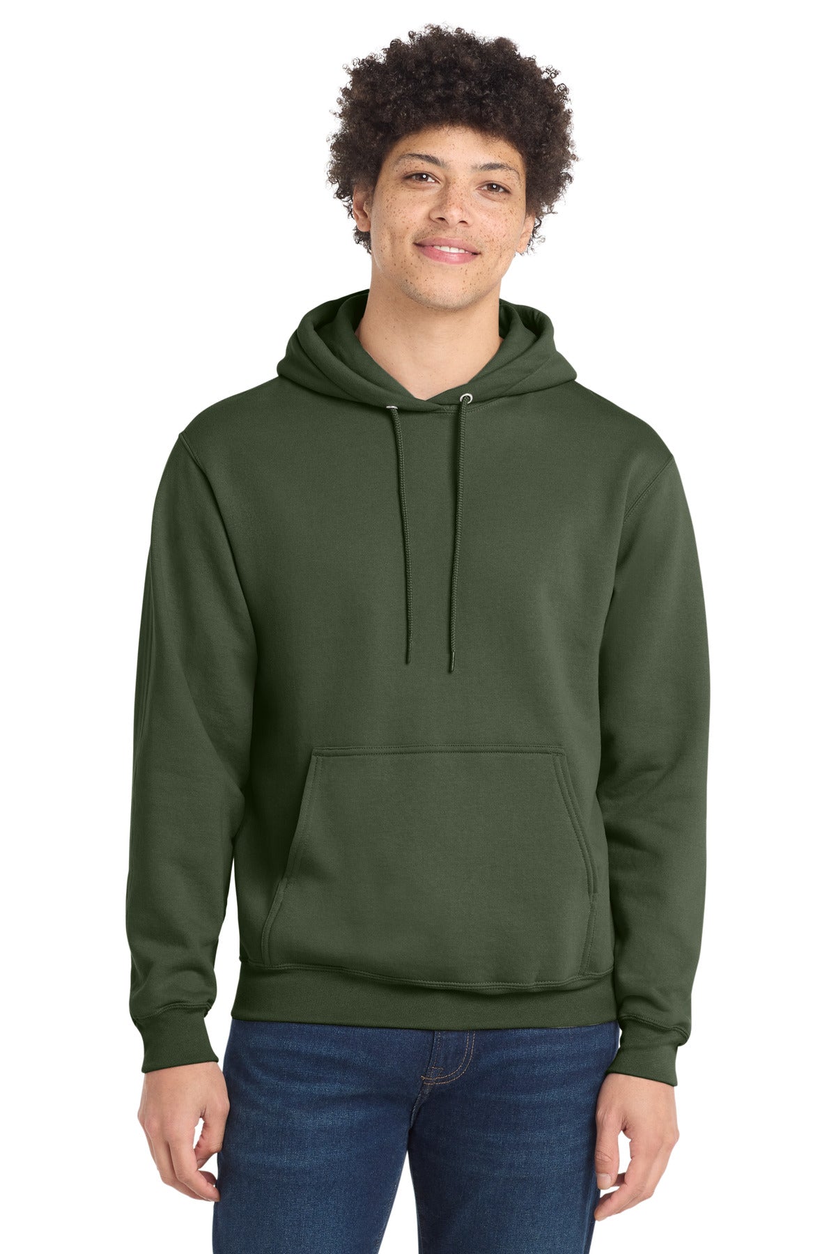 Port & Co Core Fleece Pullover Hooded Sweatshirt. PC78H