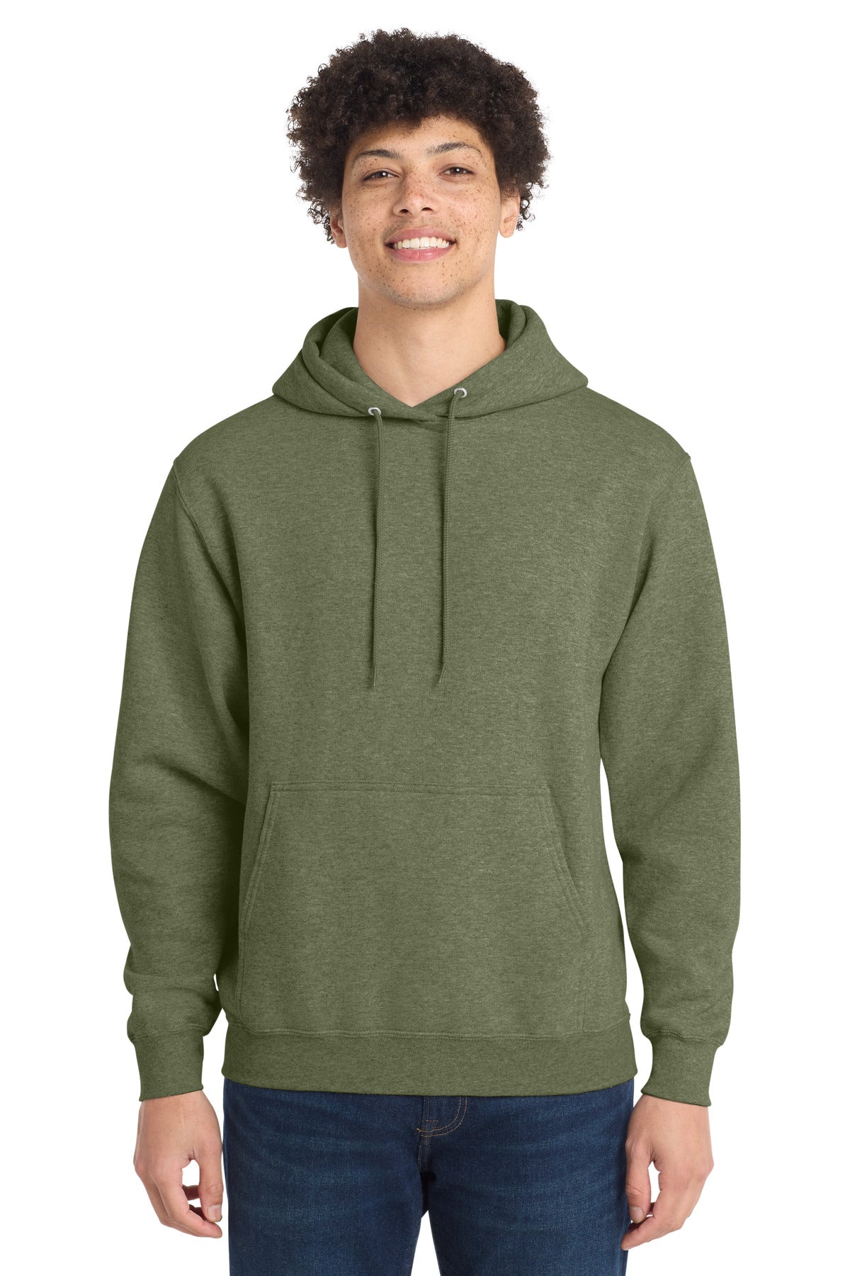 Port & Co Core Fleece Pullover Hooded Sweatshirt. PC78H