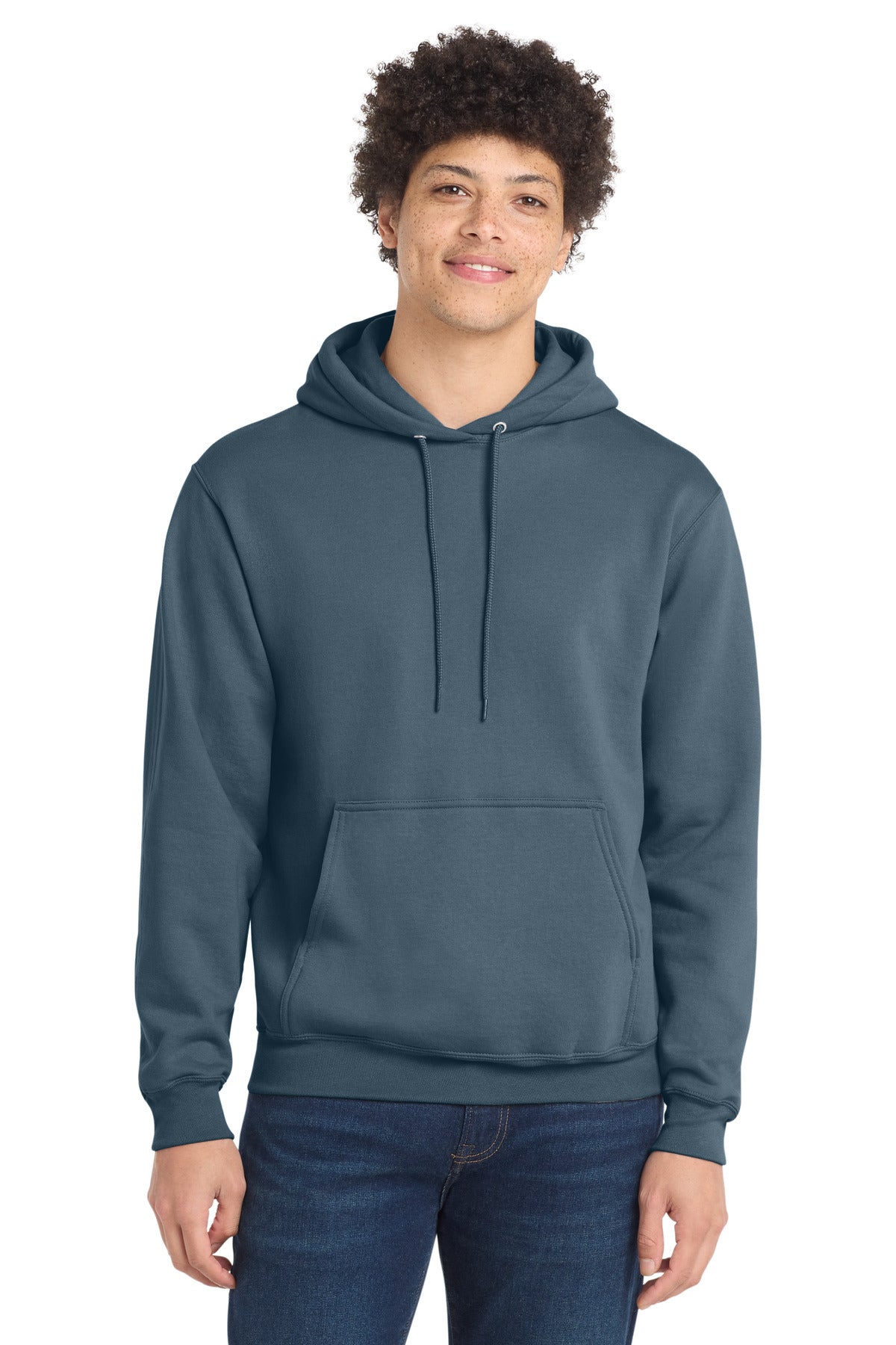 Port & Co Core Fleece Pullover Hooded Sweatshirt. PC78H