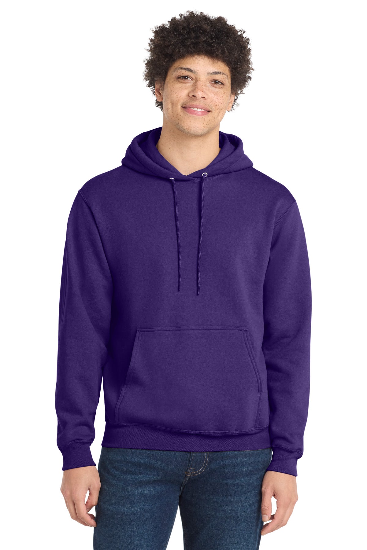 Port & Co Core Fleece Pullover Hooded Sweatshirt. PC78H