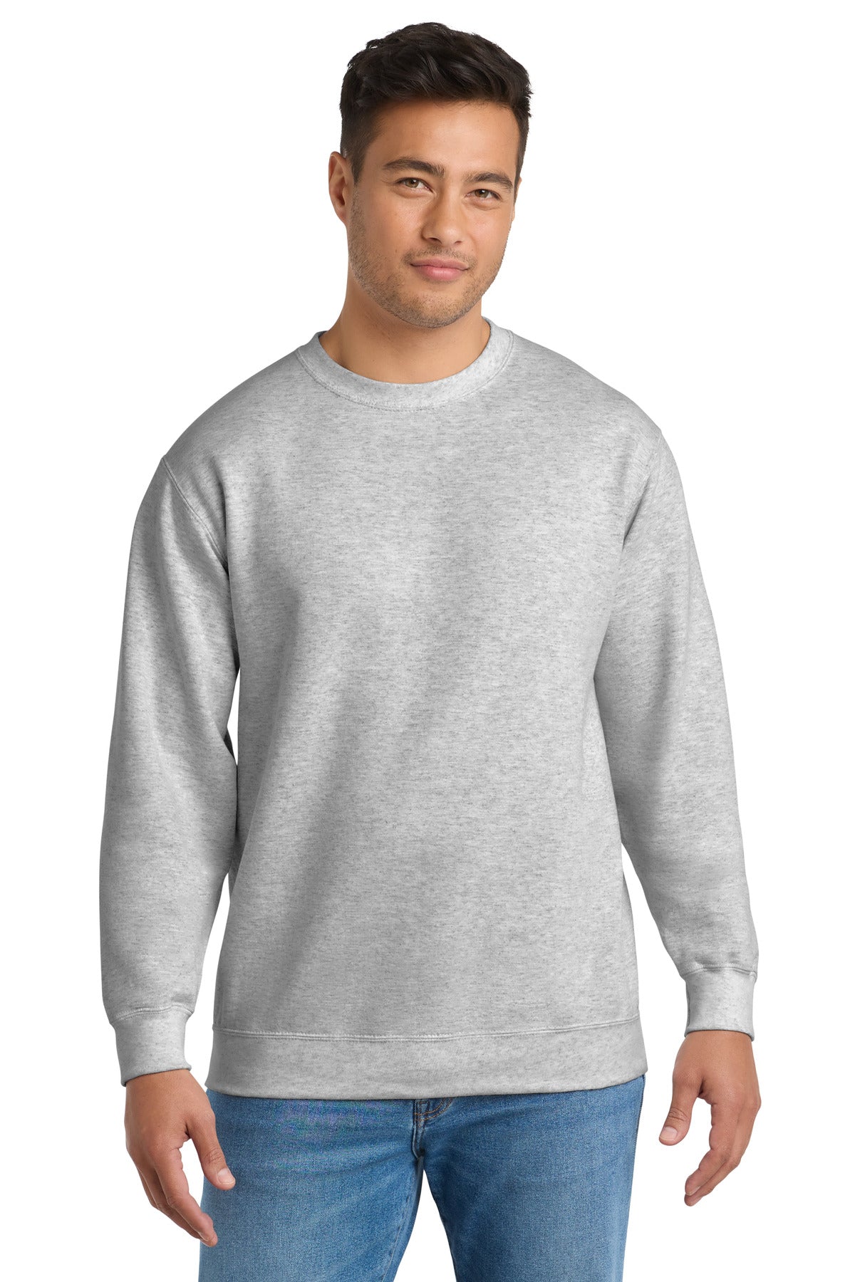 Port & Co Essential Fleece Crewneck Sweatshirt.  PC90