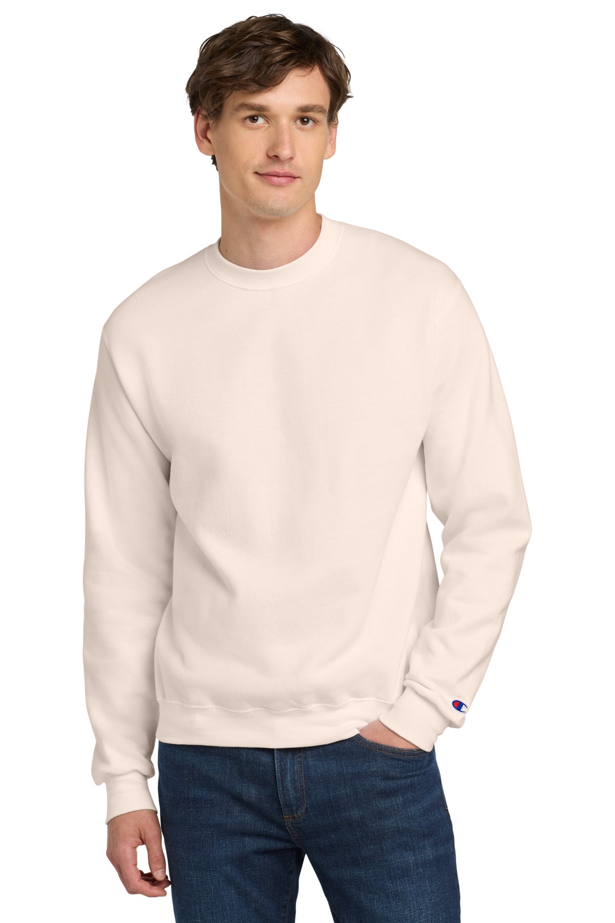 Champion  Powerblend Crewneck Sweatshirt. S6000
