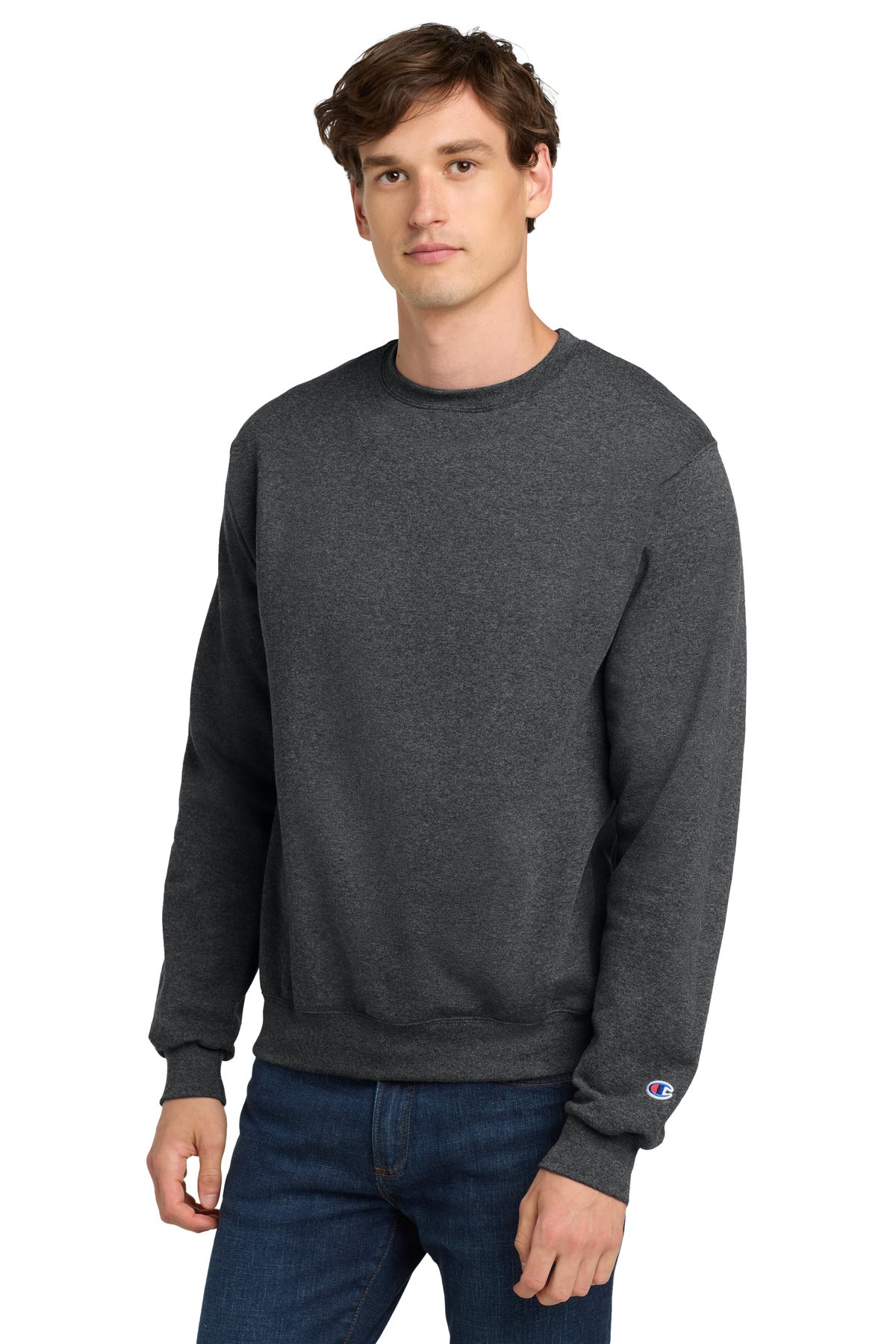 Champion  Powerblend Crewneck Sweatshirt. S6000