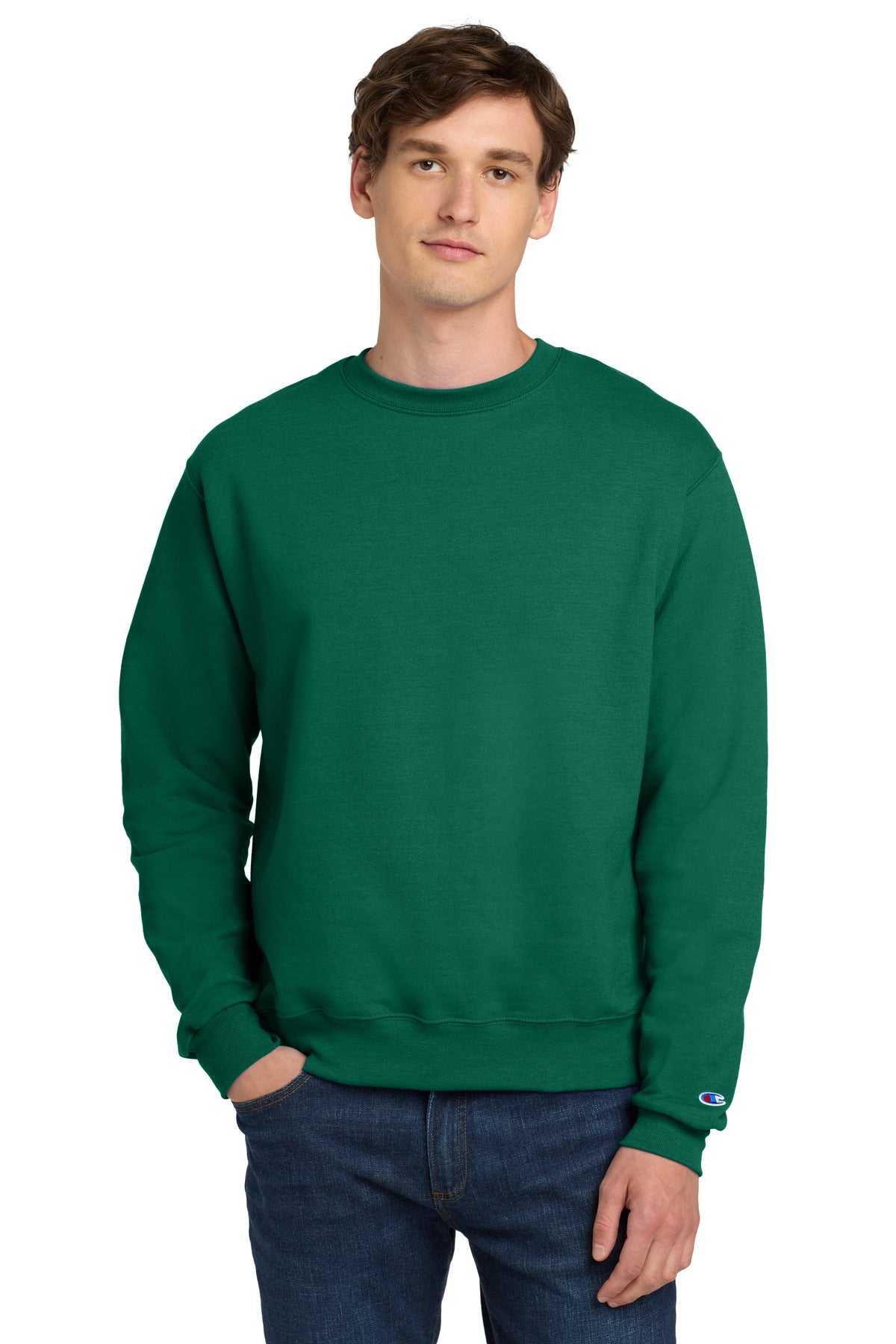 Champion  Powerblend Crewneck Sweatshirt. S6000