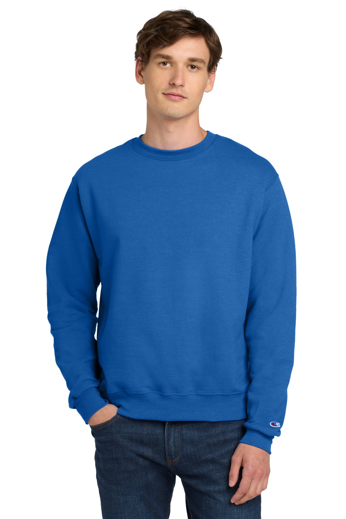 Champion  Powerblend Crewneck Sweatshirt. S6000