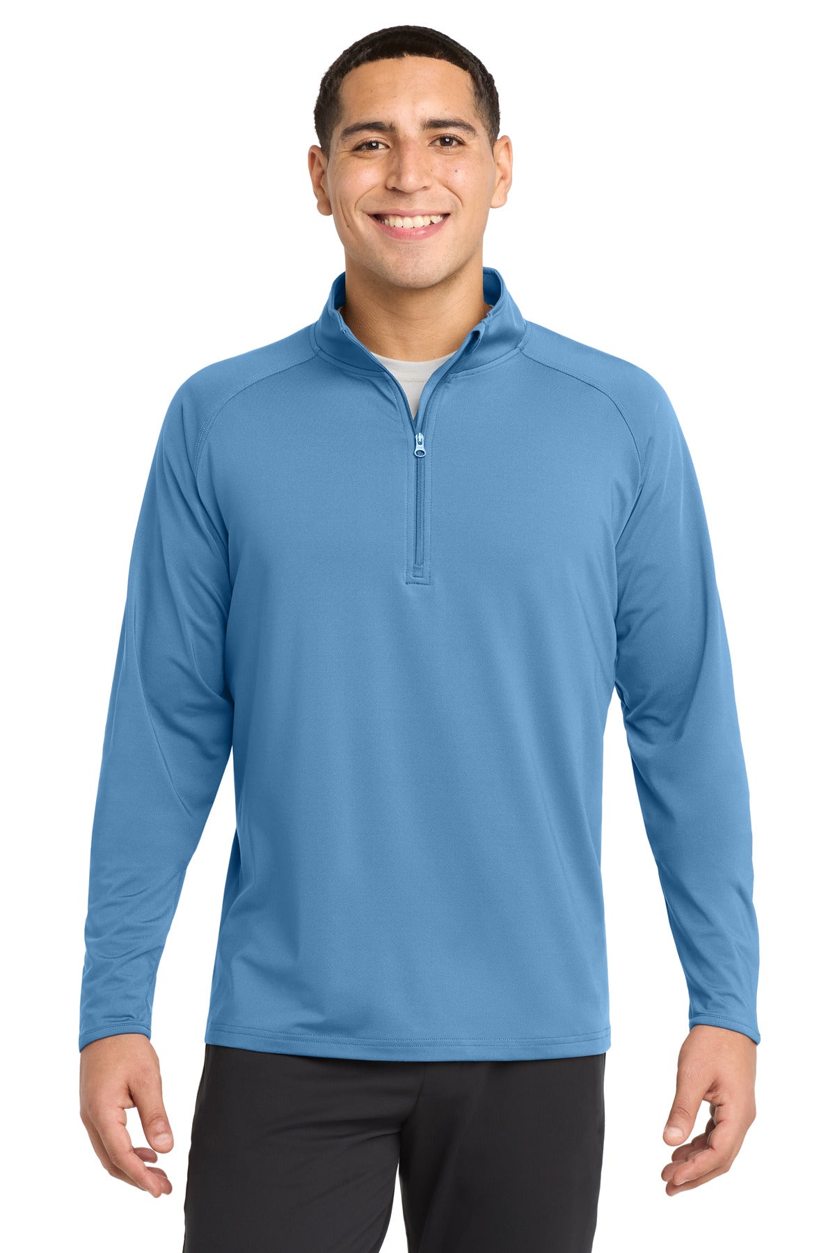 Sport-Tek Sport-Wick Stretch 1/4-Zip Pullover. ST850