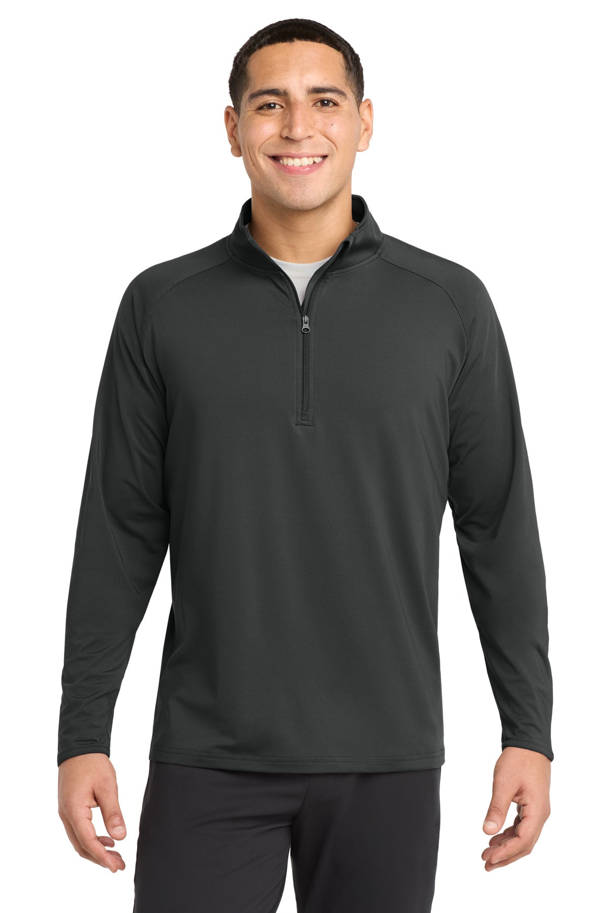 Sport-Tek Sport-Wick Stretch 1/4-Zip Pullover. ST850