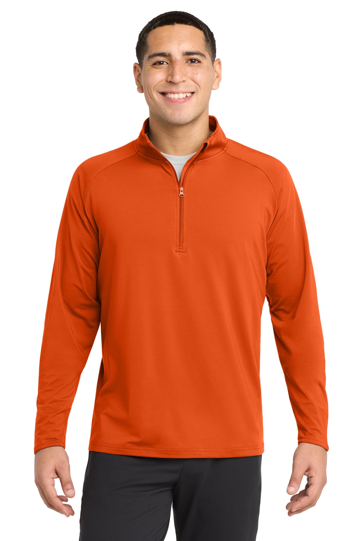 Sport-Tek Sport-Wick Stretch 1/4-Zip Pullover. ST850