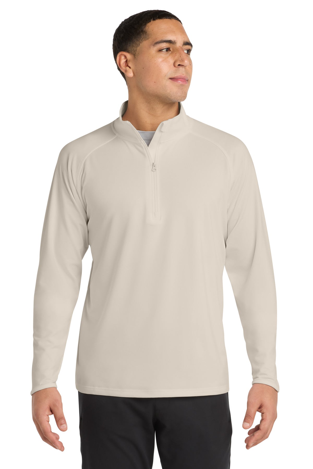 Sport-Tek Sport-Wick Stretch 1/4-Zip Pullover. ST850