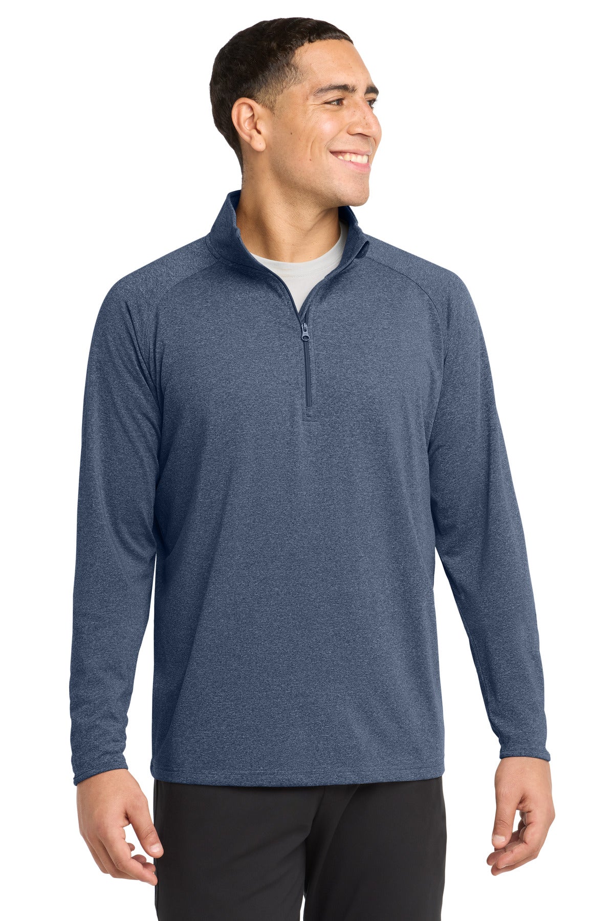 Sport-Tek Sport-Wick Stretch 1/4-Zip Pullover. ST850