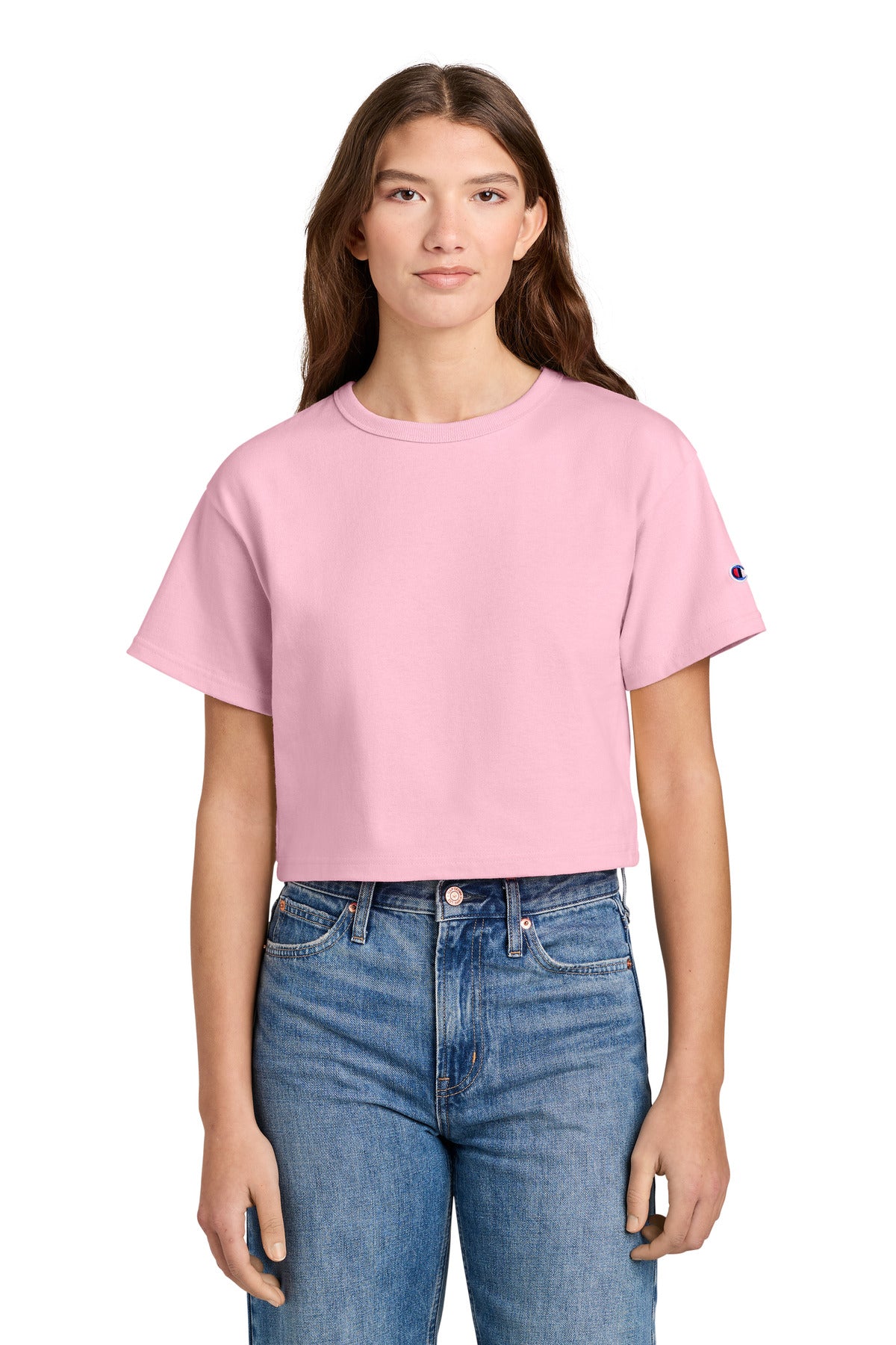 Champion Women's Cropped Heritage Tee T453W