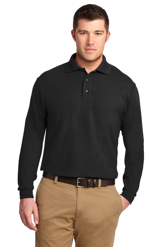 Port Authority Tall Silk Touch‚ Long Sleeve Polo. TLK500LS