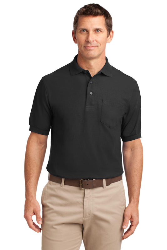 Port Authority Tall Silk Touch‚ Polo with Pocket. TLK500P