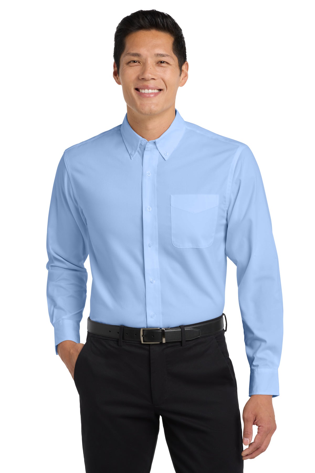 Port Authority Tall Long Sleeve Easy Care Shirt.  TLS608