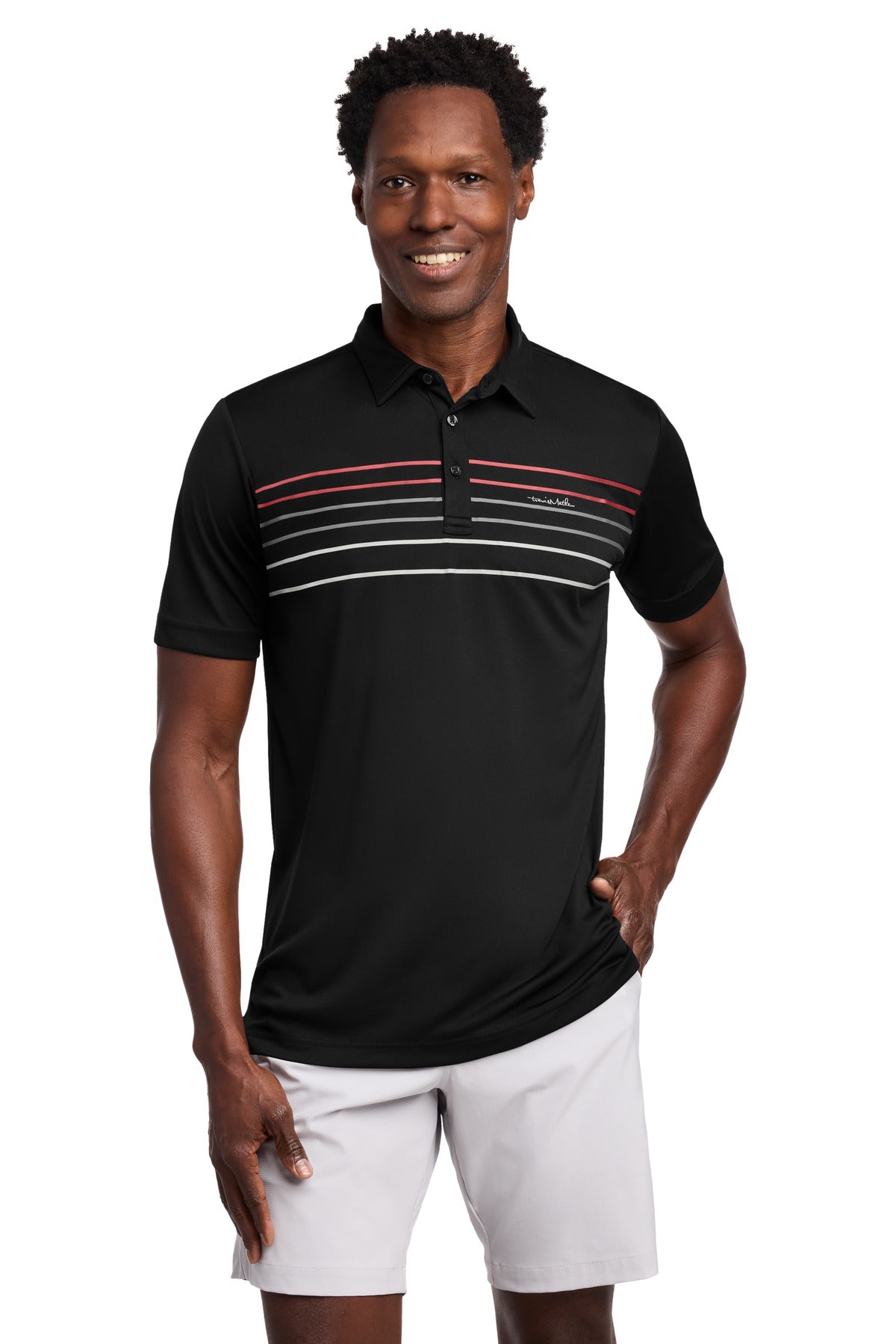 TravisMathew Coto Performance Chest Stripe Polo TM1MY400